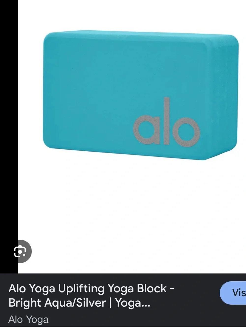 ALO Yoga Uplifting Yoga Blocks & Strap Set in Teal and Mint - Picture 2 of 2